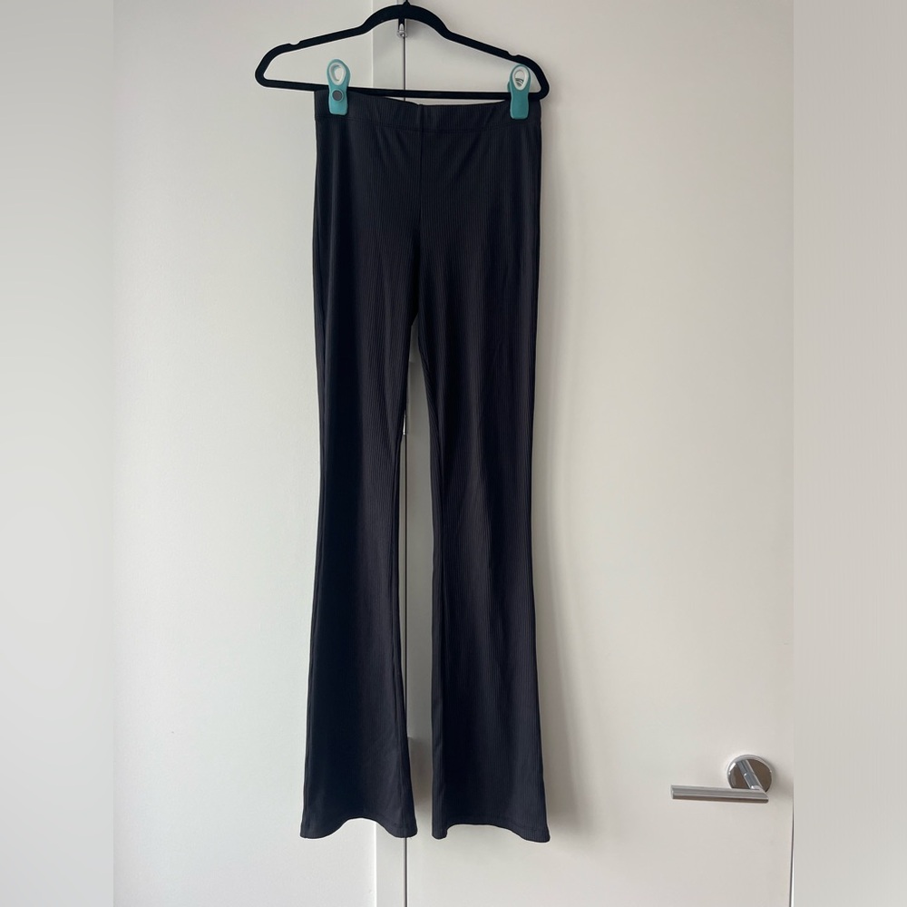 Ribbed black pants - H&M - size S